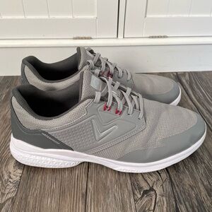Callaway CG222GRD Men’s Golf Shoes Gray Waterproof Size 9.5 (2E Wide)